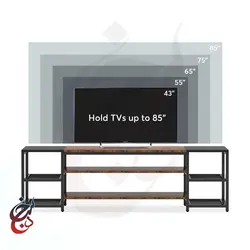 میز تلویزیون طرح مهرآیین مدل Ts-1010 - سنجد چوب