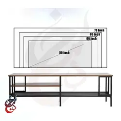 میز تلویزیون طرح مهرشید مدل Ts-1012 - سنجد چوب