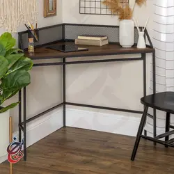 میز اداری پایه فلزی طرح آگرین مدل de-1016 - سنجد چوب