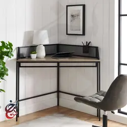 میز اداری پایه فلزی طرح آگرین مدل de-1016 - سنجد چوب
