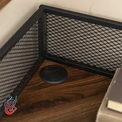 میز اداری پایه فلزی طرح آگرین مدل de-1016 - سنجد چوب