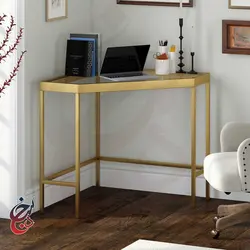 میز اداری پایه فلزی طرح آیریک مدل de-1017 - سنجد چوب