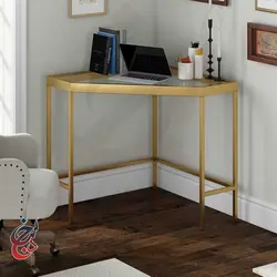 میز اداری پایه فلزی طرح آیریک مدل de-1017 - سنجد چوب