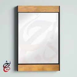 آینه دیواری طرح بوستان مدل mi-1017 - سنجد چوب