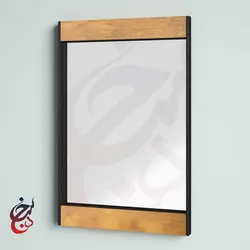 آینه دیواری طرح بوستان مدل mi-1017 - سنجد چوب