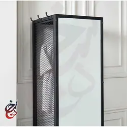 جالباسی چوب و فلز طرح رادوین مدل Cr-1025 - سنجد چوب