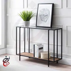 کنسول چوب و فلز طرح کهار مدل Co-1024 - سنجد چوب