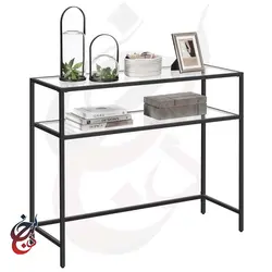 کنسول چوب و فلز طرح کیارس مدل Co-1027 - سنجد چوب