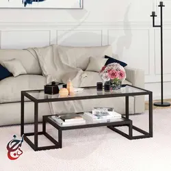 میز جلو مبلی طرح فرزان مدل Ct-1019 - سنجد چوب