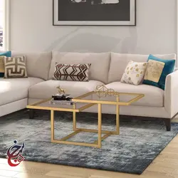 میز جلو مبلی طرح فرین مدل Ct-1018 - سنجد چوب