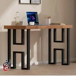 پایه میز فلزی طرح بردبار مدل le-1026 - سنجد چوب