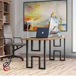 پایه میز فلزی طرح بردبار مدل le-1026 - سنجد چوب