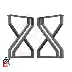 پایه میز فلزی طرح باشوک مدل le-1027 - سنجد چوب