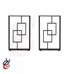پایه میز فلزی طرح باختر مدل le-1028 - سنجد چوب