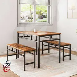 میز ناهارخوری طرح هومان مدل dt-1007 - سنجد چوب