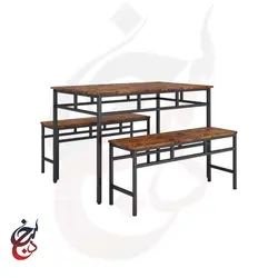 میز ناهارخوری طرح هومان مدل dt-1007 - سنجد چوب