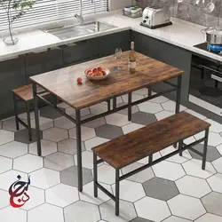 میز ناهارخوری طرح هومان مدل dt-1007 - سنجد چوب