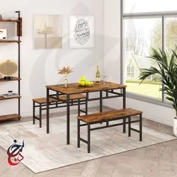 میز ناهارخوری طرح هومان مدل dt-1007 - سنجد چوب
