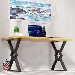 پایه میز فلزی طرح بهسود مدل le-1029 - سنجد چوب
