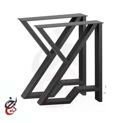 پایه میز فلزی طرح برته مدل le-1032 - سنجد چوب
