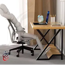 پایه میز فلزی طرح برته مدل le-1032 - سنجد چوب