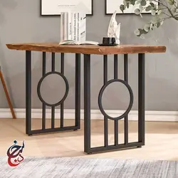پایه میز فلزی طرح بنوشه مدل le-1033 - سنجد چوب