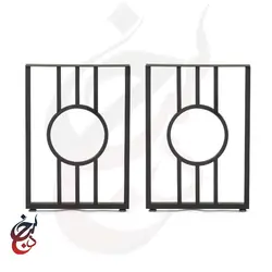 پایه میز فلزی طرح بنوشه مدل le-1033 - سنجد چوب