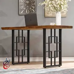 پایه میز فلزی طرح بهتین مدل le-1034 - سنجد چوب