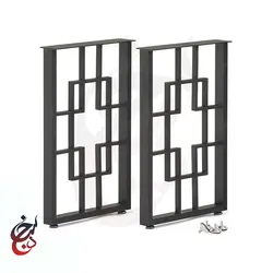 پایه میز فلزی طرح بهتین مدل le-1034 - سنجد چوب