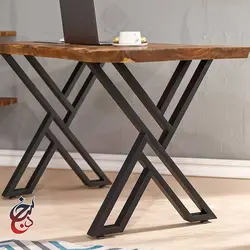 پایه میز فلزی طرح بنتا مدل le-1035 - سنجد چوب