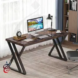 میز اداری پایه فلزی طرح آروند مدل de-1021 - سنجد چوب
