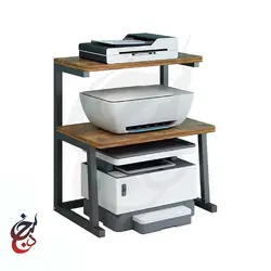 استند پرینتر چوب و فلز طرح ترنگ مدل PS-1012 - سنجد چوب