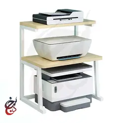 استند پرینتر چوب و فلز طرح ترنگ مدل PS-1012 - سنجد چوب