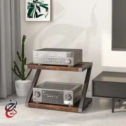 استند پرینتر چوب و فلز طرح توس مدل PS-1013 - سنجد چوب