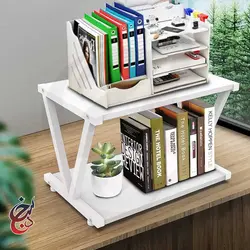 استند پرینتر چوب و فلز طرح ترمه مدل PS-1014 - سنجد چوب