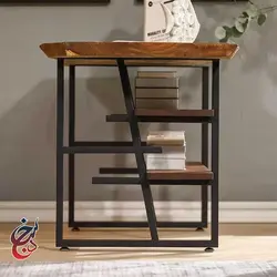 پایه میز فلزی طرح بهتا مدل le-1038 - سنجد چوب