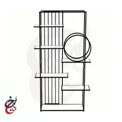 شلف ایستاده طرح پیچک مدل sh-1037 - سنجد چوب