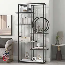 شلف ایستاده طرح پیچک مدل sh-1037 - سنجد چوب