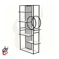 شلف ایستاده طرح پیچک مدل sh-1037 - سنجد چوب