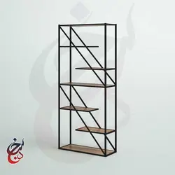 شلف ایستاده طرح پامچال مدل sh-1039 - سنجد چوب