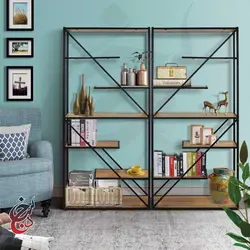 شلف ایستاده طرح پامچال مدل sh-1039 - سنجد چوب
