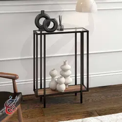 میز کنار مبلی طرح سروین مدل ST-1015 - سنجد چوب