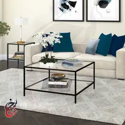 میز جلو مبلی طرح فروزش مدل Ct-1020 - سنجد چوب