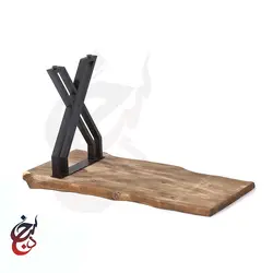 پایه میز فلزی طرح بهبد مدل le-1041 - سنجد چوب