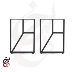 پایه میز فلزی طرح برزمند مدل le-1042 - سنجد چوب