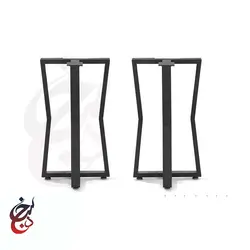 پایه میز فلزی طرح بستور مدل le-1044 - سنجد چوب