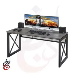 میز اداری پایه فلزی طرح آرشان مدل de-1023 - سنجد چوب