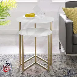میز کنار مبلی طرح سوشیانت مدل ST-1019 - سنجد چوب
