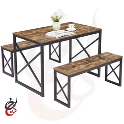میز ناهارخوری طرح هونام مدل dt-1008 - سنجد چوب