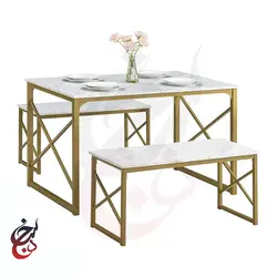 میز ناهارخوری طرح هونام مدل dt-1008 - سنجد چوب